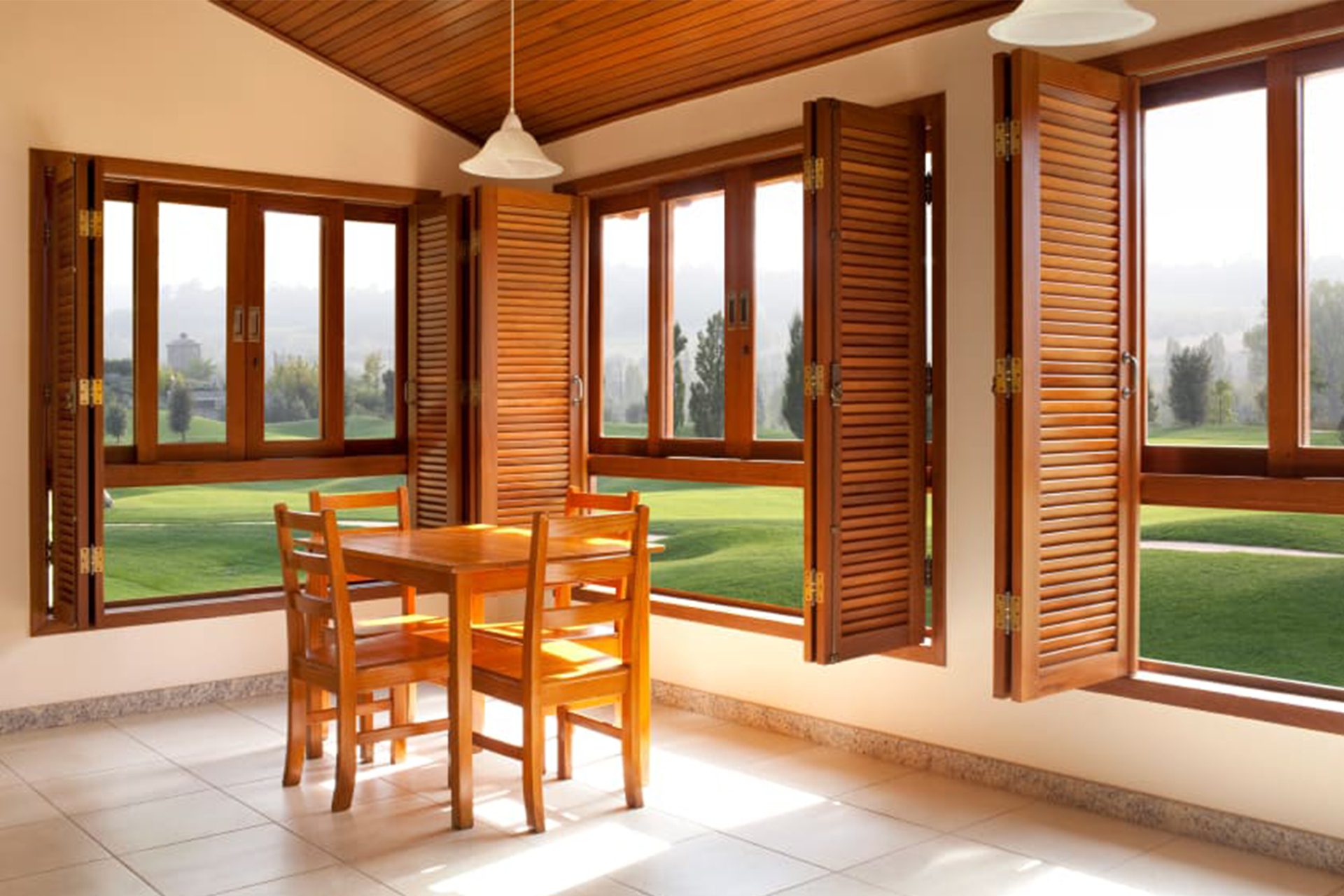 wood shutters-services